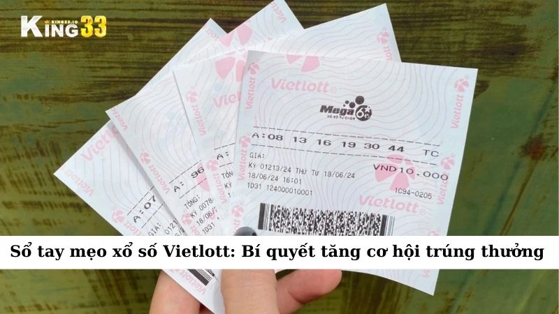 Sổ tay mẹo xổ số Vietlott
